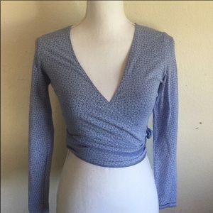 Brandy Melville wrap top